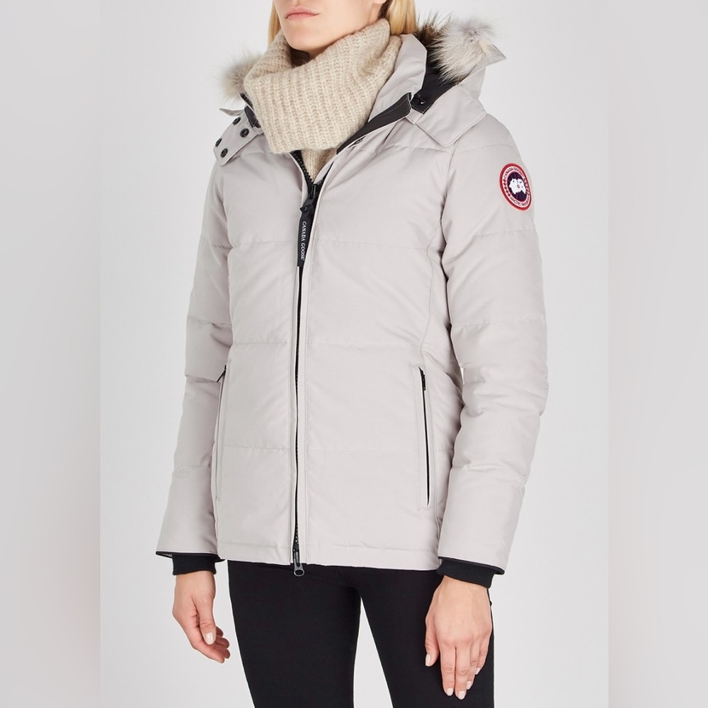 ❄️ NWT CANADA GOOSE Authentic Chelsea Heritage Parka Fur Trim Size S